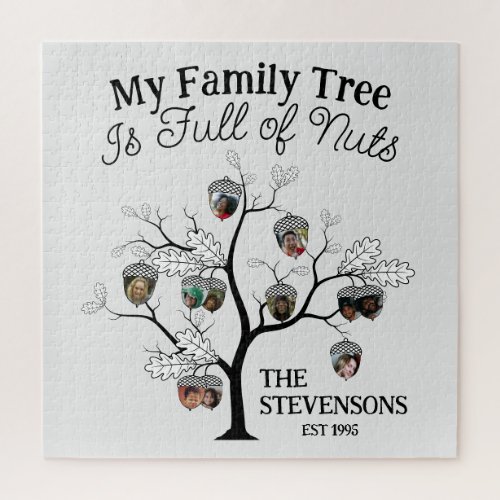 Funny Photo Family Tree is Full of Nuts Christmas 