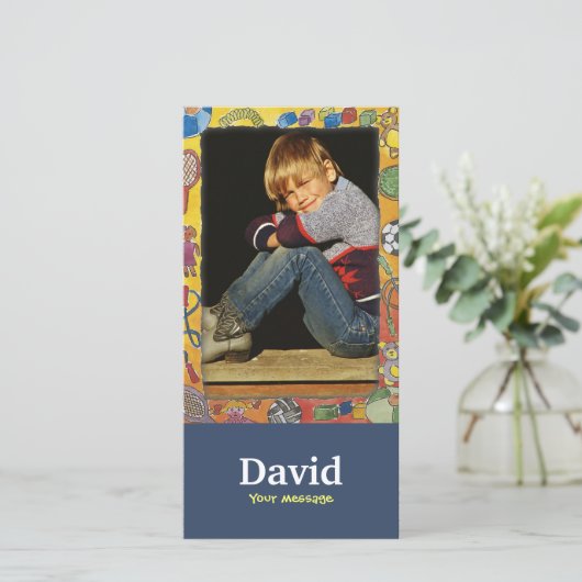 Funny photo frame - Photo Card (Standing Front)