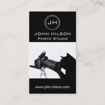 Funny - Photographer Business Card by IHPhotography at Zazzle