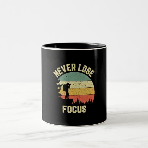 Funny Photographer For Photo Lover Cameraman Gift Two_Tone Coffee Mug