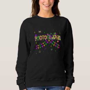 Funny Photographer Mardi Gras Festival Parade New Sweatshirt