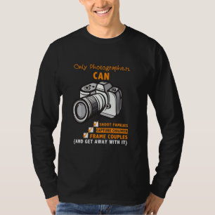 Funny Photographers Photography Camera Sayings Quo T-Shirt