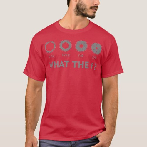 Funny Photography Lens Camera Lover Photographer   T_Shirt