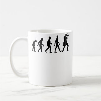 Funny Photography - Photographer Evolution Coffee Mug