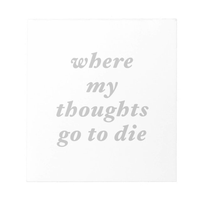 Funny Phrase Notepad (Front)