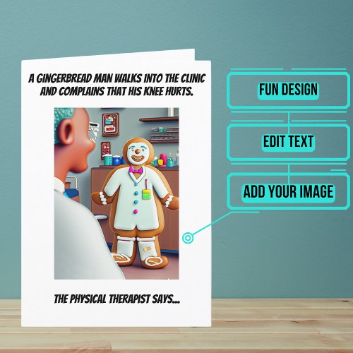 Funny Physical Therapist Birthday Card