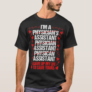 Funny Physician Assistant PA Student Study Guide T-Shirt