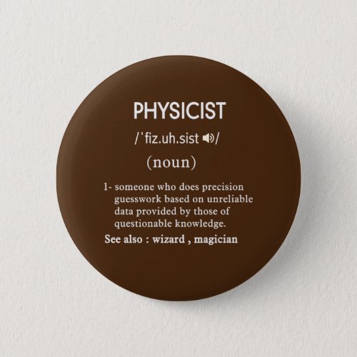funny physicist definition circle button