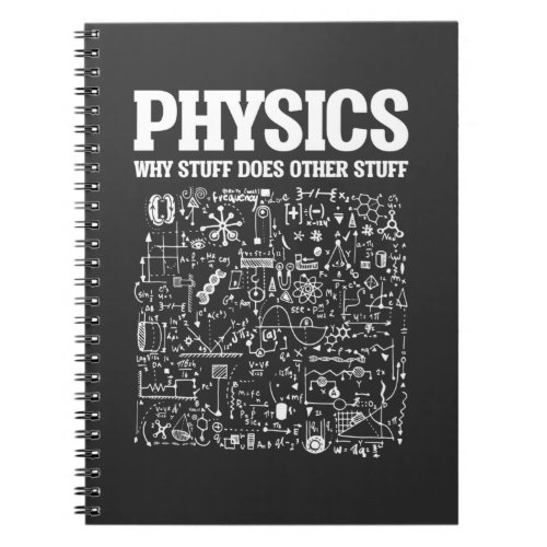 Funny Physicists Teacher Student Physics Science Notebook