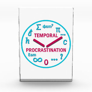 Funny Physics Award Acrylic Block