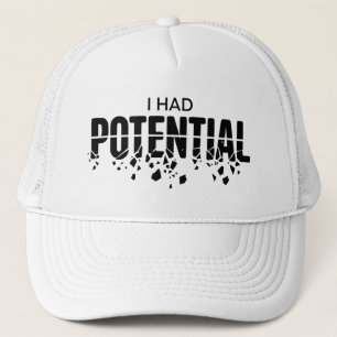 Funny Physics Teacher I Had Potential Humor Trucker Hat