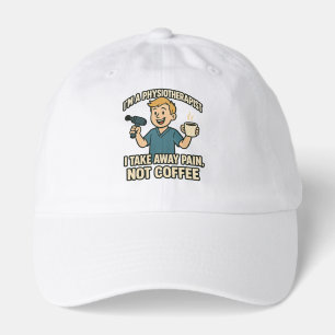 Funny Physiotherapist Coffee Lover Design Hat