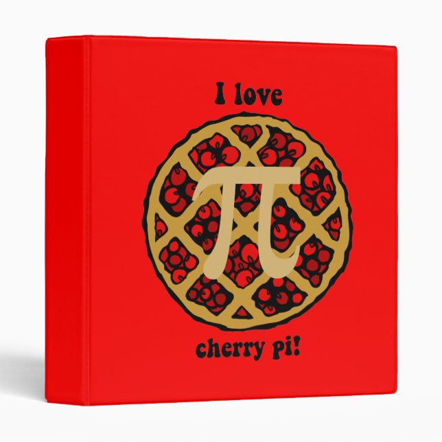 Funny pi 3 ring binder (Front/Spine)