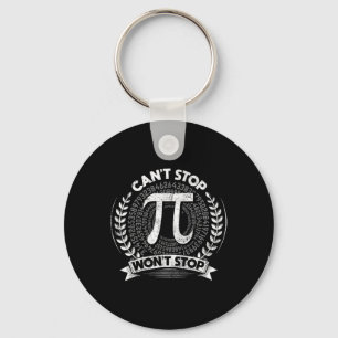 Funny Pi Day Math Geek Science Celebrate Pi Day Keychain