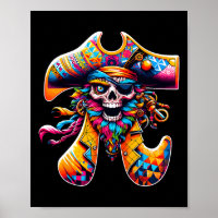 Funny Pi Day Pirate Pi Symbol Math Colorful Mathem