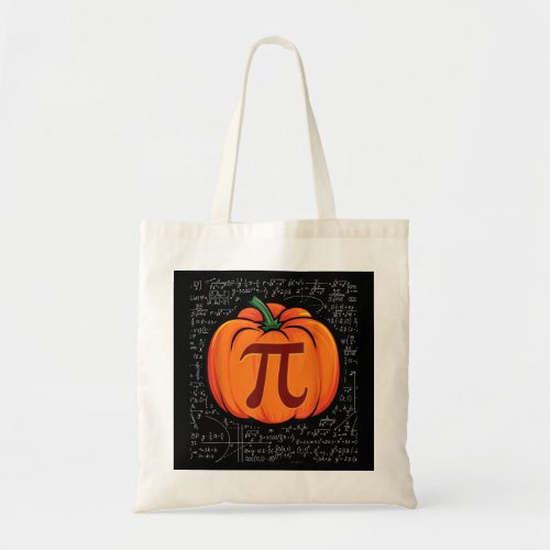 Funny Pi Day Pumpkin Pie Boys Girls Science Math T Tote Bag