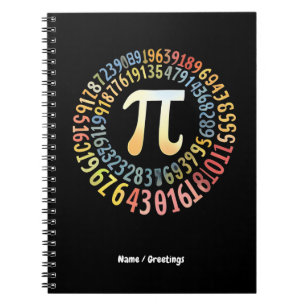 Funny Pi Day Spiral Numbers Cool Mathematical Notebook