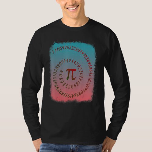 Funny Pi Spiral 3 14 Symbol Math Teacher Student G T_Shirt