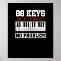 Funny Pianist 88 Keys 10 Fingers No Problem