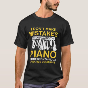 Funny Pianist Musician Keyboards Music Piano  1 T-Shirt