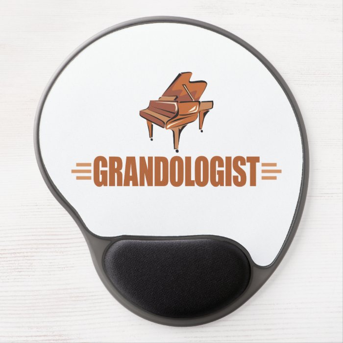 Funny Piano Music Gel Mouse Pad