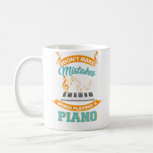 Funny Piano Outfit For A Piano Player Coffee Mug