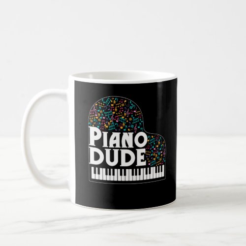 Funny Piano Player Men Classical Music Lover Coffee Mug