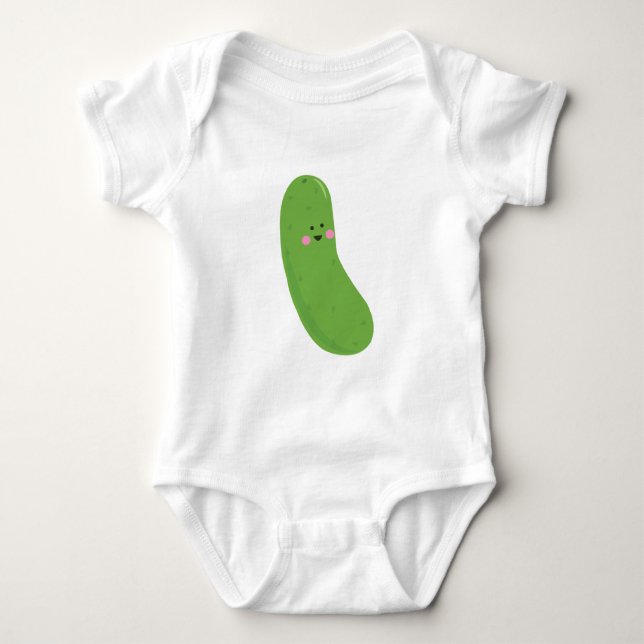 Funny Pickle Baby Bodysuit (Front)