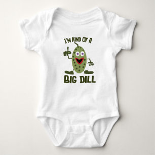 Funny Pickle Baby Jersey Bodysuit