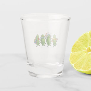 Funny Pickle Back to School Teacher Student Women  Shot Glass