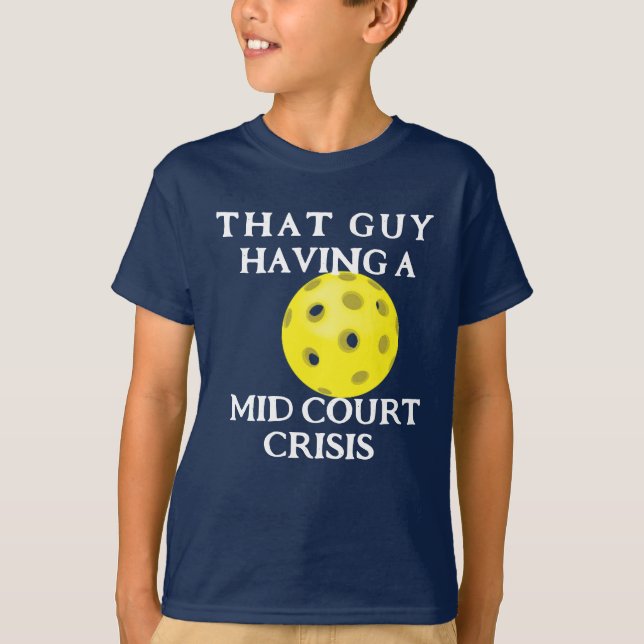 Funny pickle ball pun  T-Shirt (Front)