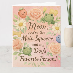 Funny Pickle Berry Mother's Day Card - Kawaii Pun