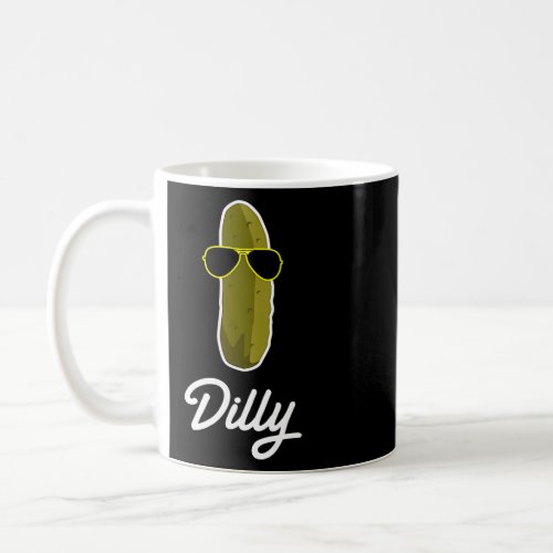Funny Pickle Dilly Food Gift  Coffee Mug