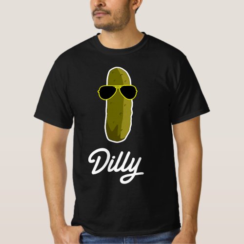 Funny Pickle Dilly Food Gift T_Shirt