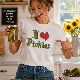 Funny Pickle Lover T-Shirt for Foodies