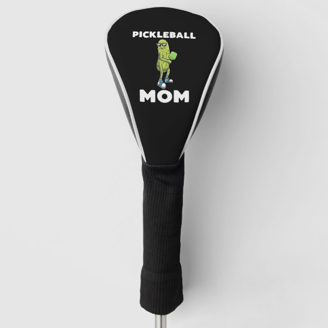 Funny Pickle Lovers Dill Pickleball Player      Golf Head Cover (Front)