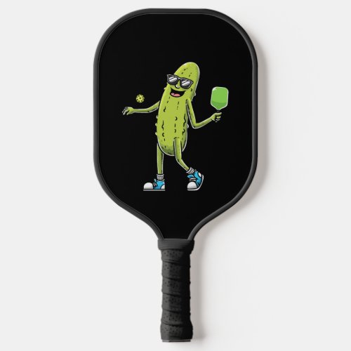 Funny Pickle Lovers Dill Pickleball Player         Pickleball Paddle