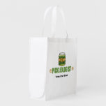 Funny Pickle Lovers Title Pickleologist Grocery Bag at Zazzle