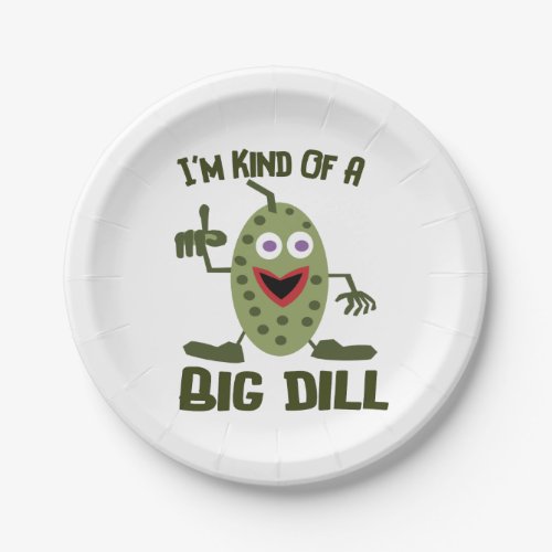 Funny Pickle Party Paper Plates