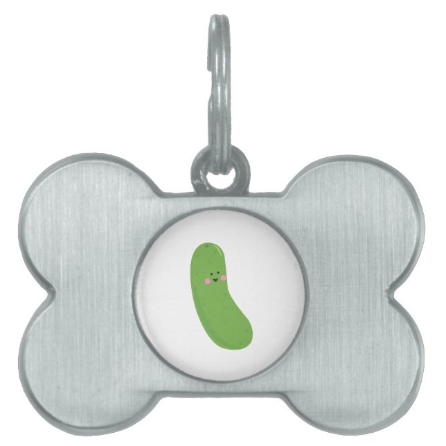 Funny Pickle Pet Tag (Front)