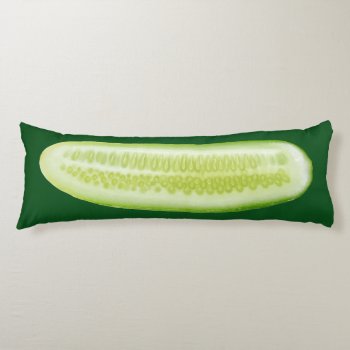 Funny Pickle Pillow by idesigncafe at Zazzle
