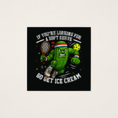 Funny Pickle Playing Pickleball (Front)