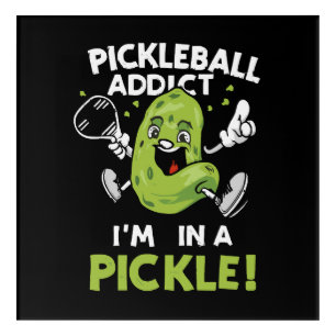 Funny-Pickleball Acrylic Print