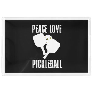 Funny Pickleball Acrylic Tray