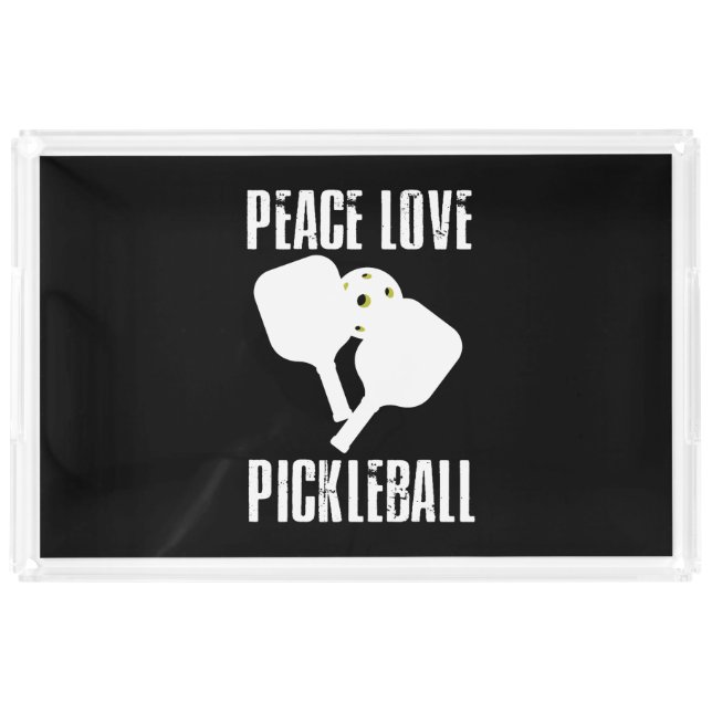 Funny Pickleball Acrylic Tray (Front)