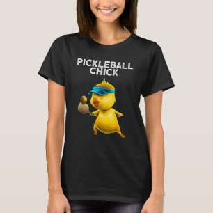 Funny Pickleball Art For Women Girl Paddle Sport C T-Shirt