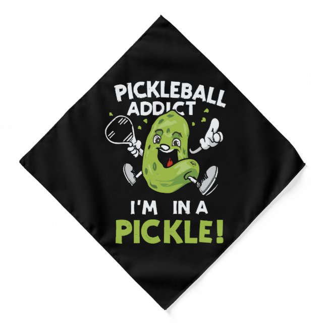 Funny-Pickleball Bandana (Front)