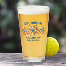 Funny Pickleball Beer Drinkers Patriotic July 4th 
