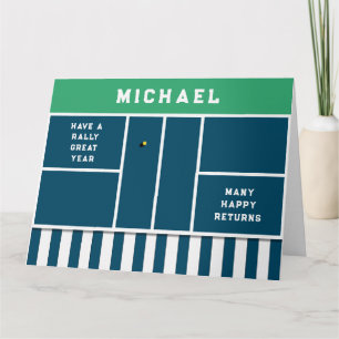 Funny Pickleball Birthday Card
