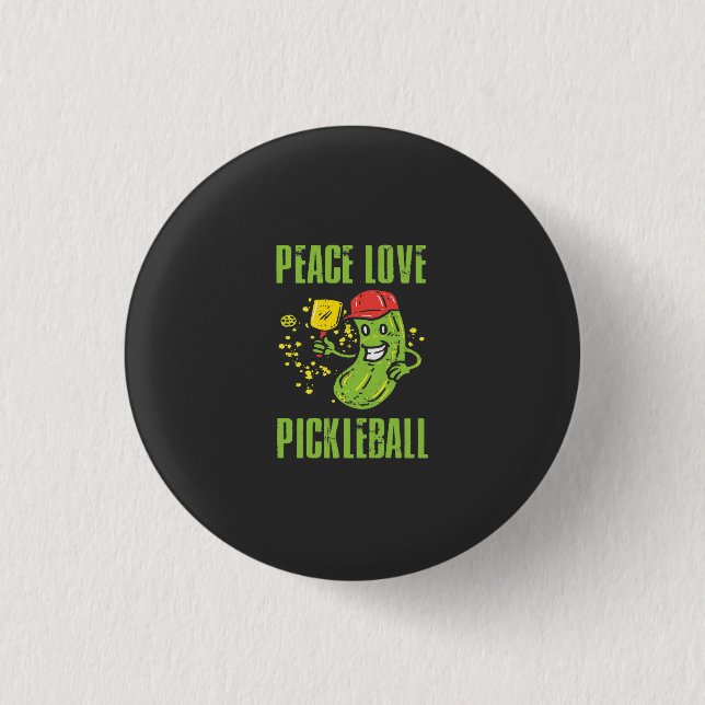 Funny Pickleball Button (Front)